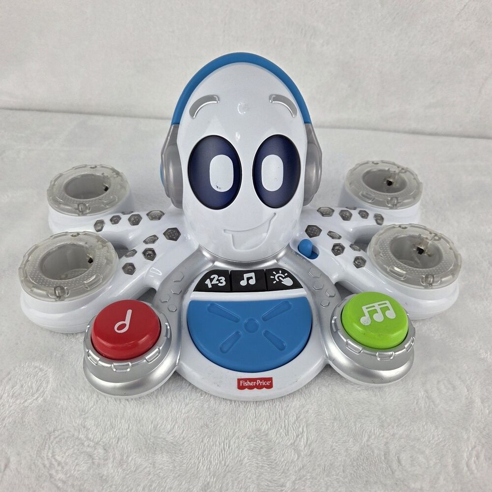 Fisher Price Think & Learn Rocktopus Music Octopus 11 Instruments Tested Works - Picture 5 of 16